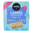 Back of Healthy Crunch Vanilla Crispy Squares, 6 bars