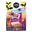 Front of Healthy Crunch Gluten-Free Vegan Rice Krispie Squares Halloween