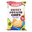 Front of Jackson's Sweet Potato Chips Avocado Oil Chips Sea Salt