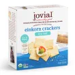 Front of Jovial Organic Sourdough Einkorn Crackers Sea Salt, 128g