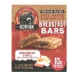 Front of Kodiak High Protein Breakfast Bars - Protein Oat Bars - Cinnamon Oat Bars - Protein Oatmeal Bars - Apple Cinnamon Protein Bar