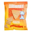 Front of Legendary Foods Popped Protein Chips Keto Chips Nacho Cheese - Protein Chips - Low Carb Chips - Keto Friendly Chips