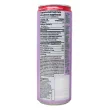 Bloom Sparkling Energy Drink Crisp Apple Back of can NFt Ingredients Bilingual