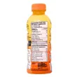 Back of Mas+ By Messi Drink Positive Hydration Drink Vitamin Electrolyte Drink Orange D'Or