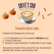 Matteo’s Sugar-Free Barista Coffee Syrup Pumpkin Spice - Keto Pumpkin Spice Syrup - Keto Pumpkin Spice Latte - Keto Coffee Syrups