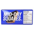 Back of Mid-Day Squares Plant-Based Chocolate Bar Crunchy Peanut - Mid Day Squares Crunchy Peanut - Mid-Day Square - Mid-Day Crunchy Peanut