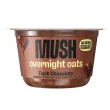 Front of MUSH Overnight Oats Dark Chocolate - No Added Sugar Overnight Oat - Healthy Breakfast - Gluten Free Breakfast