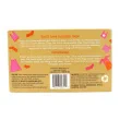 Back of Natural Value Compostable Dryer Sheets Unscented