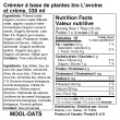 Mooala Organic Plant-Based Creamer Oats ‘n’ creme, 330ml
