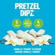 No Sugar Company Pretzel Dipz Yogurt Coated Pretzels Vanilla Yogurt Pretzel