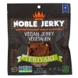 Front of Noble Jerky Vegan Jerky Teriyaki, 70g