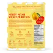 Back of OHME! Freeze-Dried Fruit - Freeze Dried Mango Slices - Dried Mango