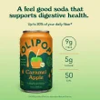 OLIPOP Low Sugar Prebiotic Sparkling Tonic Caramel Apple Lifestyle 3