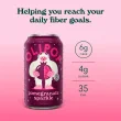 OLIPOP Low Sugar Prebiotic Sparkling Tonic Limited Edition Pomegranate Sparkler, 355mL