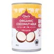Front of Cha's Organics Premium Coconut Milk - Natural Coconut Milk - Coconut Milk Can - Healthy Coconut Milk