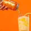 Poppi Prebiotic Soda Orange 4-Pack, 355 mL each