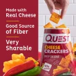 Quest High Protein Cheese Crackers Spicy Cheddar - High Protein Crackers - High Protein Cheese Crackers - Keto Cheese Crackers