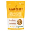 Front of Rawcology Grain-Free Granola Lemon Ginger