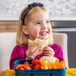 Rudi’s Gluten Free Sandos Justin’s Peanut Butter & Strawberry Spread, 4 Sandos Lifestyle 1