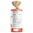 Back of RiceUP Brown Rice Cakes Puffed Rice Cakes Himalayan Salt