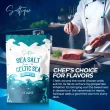 Saltique 100% Pure Unrefined Celtic Sea Salt Coarse, 113g - Unrefined Celtic Salt, Unrefined Sea Salt