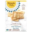 Front of Simple Mills Grain-Free Almond Flour Crackers Fine Ground Sea Salt, 120g