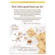 Back of Simple Mills Grain-Free Almond Flour Crackers Cracked Black Pepper, 120g