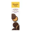 Side of Simple Mills Gluten-Free Nut Butter Sandwich Cookies Cocoa & Cashew Butter, 190g