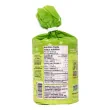 Back of Smartbite Organic Gluten Free Rice Cakes Puffed Rice Cakes Thin Brown Rice Cakes Quinoa Unsalted