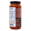 Back of SOLENZI Arrabbiata Sauce - Calabrian Chili Sauce - Allergen Free Sauce - Keto Tomato Sauce - Gluten Free Tomato Sauce - No Added Sugar Pasta Sauce