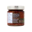 Back of SOLENZI Sundried Tomato Pesto Red Pesto Sauce Vegan Pesto Nut-Free Pesto