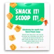 Back of Spudsy Sweet Potato Chips Sweet Potato Scoops Vegan Sour Cream And Onion - Healthy Sweet Potato Fries - Vegetable Chips - Sweet Potato Snacks