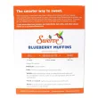 Back of Swerve Keto Muffin Mix Blueberry