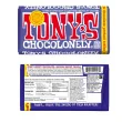 Front and Back of Dark Milk Chocolate Pretzel Toffee