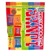 Front of Tony's Chocolonely Chocolate Tiny Chocolate Bars Variety Pouch