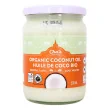 Front of Cha’s Organics Deodorized Coconut Oil - Deodorized Coconut Oil - Pure Coconut Oil - Coconut Oil No Smell - Coconut Oil Health Benefits