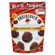Undercover Chocolate Quinoa Crisps Dark Chocolate + Cherry Front of container
