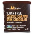 Front of Castle Kitchen Sugar-Free Keto Hot Chocolate Classic Caramel Dark Chocolate