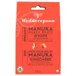 Wedderspoon Organic Manuka Honey Drops Ginger with Echinacea, 120g
