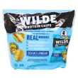 Front of WILDE Protein Chips - WILDE Chicken Chips - Healthy Sea Salt Vinegar Chicken Chips