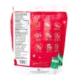 Back of YumEarth Organic Candy Cane Pops - Candy Cane Christmas -Peppermint Candy Cane - Holiday Candy