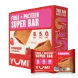YUMI Fiber + Protein Super Bar Strawberry, 5 Soft Baked Bars