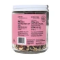 Lake & Oak Tea Co. Loose Leaf Superfood Tea Blend Rose Hibiscus Glow, Back