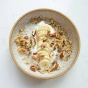 Lifestyle 1 of One Degree Organic Foods High-Protein Sprouted Oatmeal Banana Brown Sugar - Easy healthy breakfast - Healthy breakfast ideas - Easy high-protein breakfast