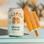 OLIPOP Low Sugar Prebiotic Sparkling Tonic Orange Cream Lifestyle