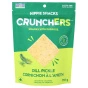 Hippie Snacks Gluten-Free Crunchers Dill Pickle Front