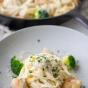 Lifestyle 1 of Al Dente High Protein Egg Fettuccine - Small Batch Italian Style Pasta - Non GMO Protein Pasta Canada - Artisan Protein Fettuccine