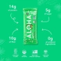 ALOHA Protein Bar Organic Plant-Based Protein Bar Chocolate Mint Protein Bar