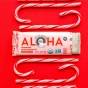 ALOHA Protein Bars Peppermint White Chocolate Gluten-Free Organic Plant-Based Protein Bar