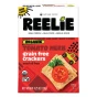 Front of Artisan Tropic Crackers - Gluten Free Crackers - Grain Free Crackers - Healthy Crackers - Plantain Crackers - Tomato Herb Crackers